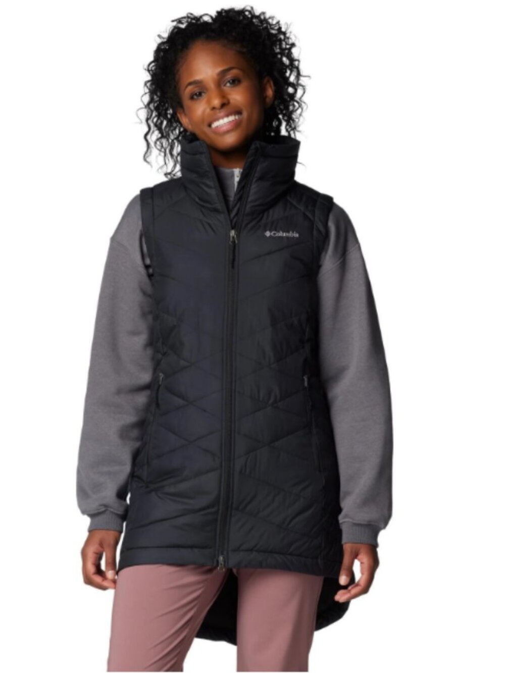 Columbia Women's Heavenly Insulated Long Puffer Vest